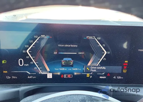 2024 BMW I4 Edrive 35 из США, поврежденный, VIN WBY43AW08RFT16714